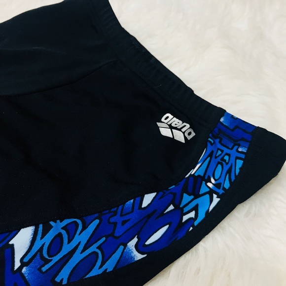Arena blue swim jammer competition shorts - Picture 3 of 5